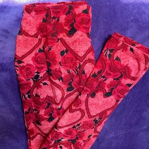 LLR NWT Soft cozy leggings size OS
